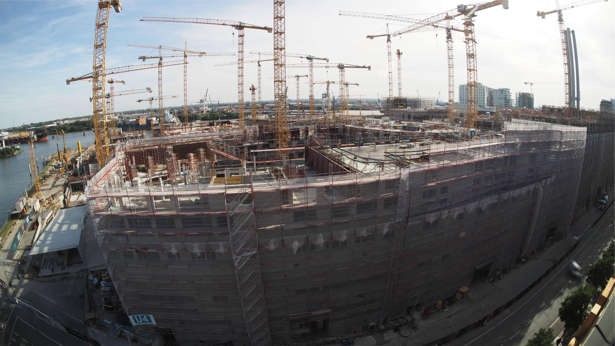 Westfield Hamburg Überseequartier Baustelle